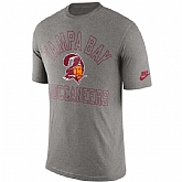 Tampa Bay Buccaneers Nike Retro Logo II WEM T-Shirt - Heather Gray,baseball caps,new era cap wholesale,wholesale hats